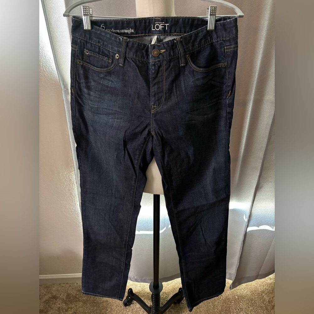 Ann Taylor LOFT Women’s Modern Straight Jeans